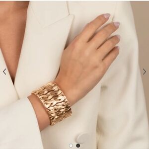 New Adina Eden Snake Chain Cuff Bangle